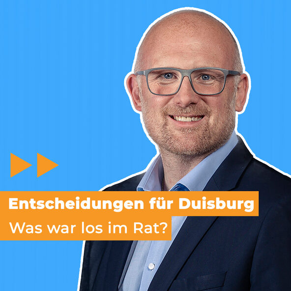 Bild OB Sören Link Entscheidungen für Duisburg