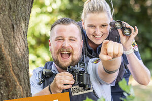 SAD Plakatmotiv "Erwischt"