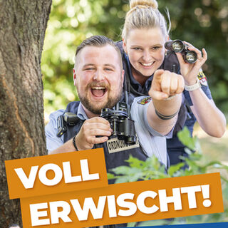 SAD Plakatmotiv "Erwischt"