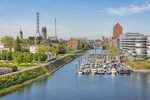 Panorama der Stadt Duisburg