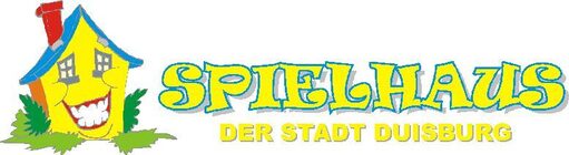 Logo Spielhaus Duisburg (lachendes Comichaus)