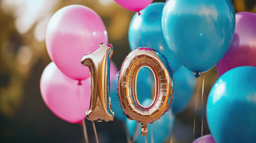 Zehnjähriges Jubiläum