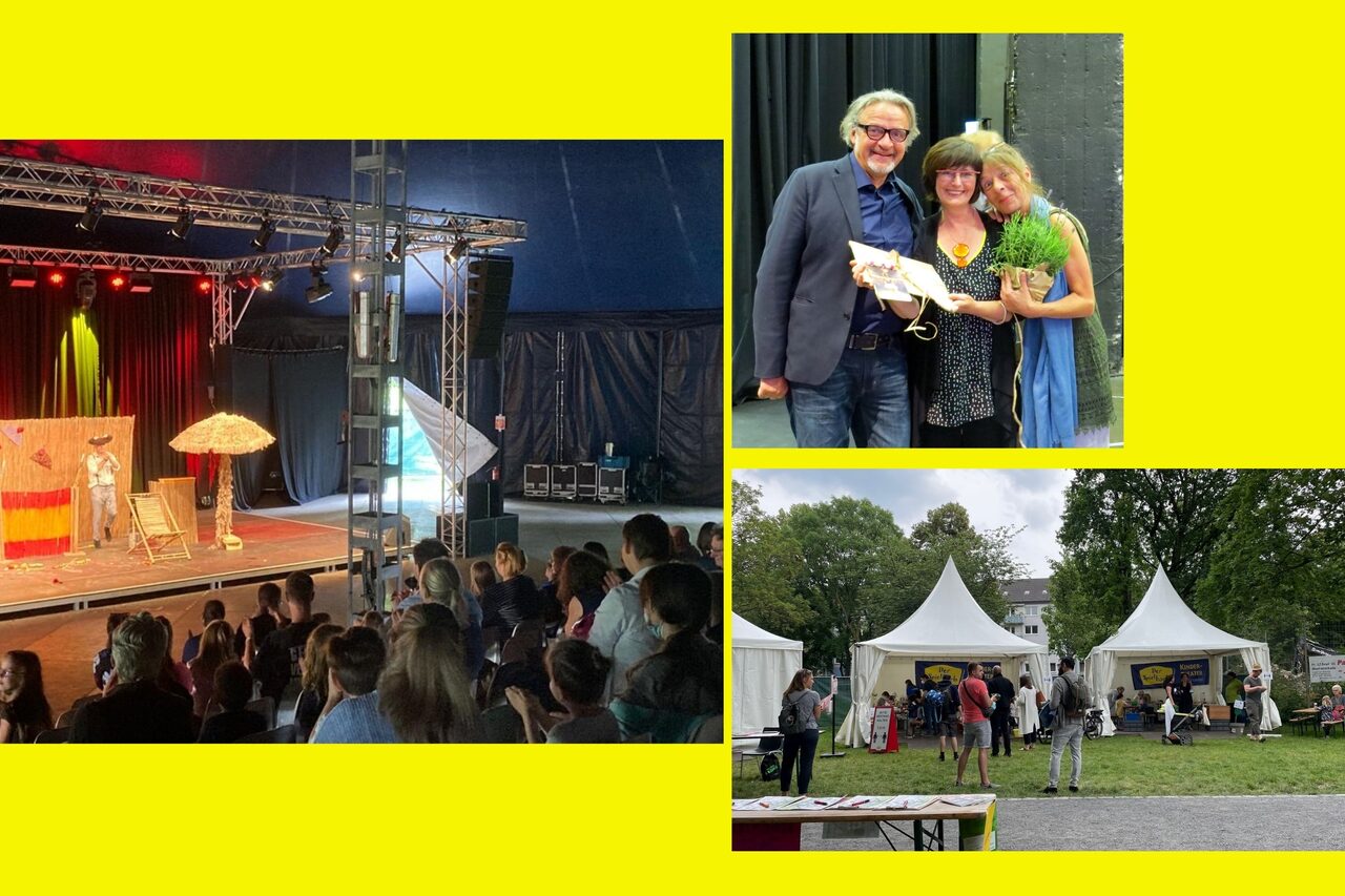 Kindersommer im Kantpark 2021 und 40. SPIELKORB-Jubiläum mit Esther Krause-Paulus/Rainer Besel 2016