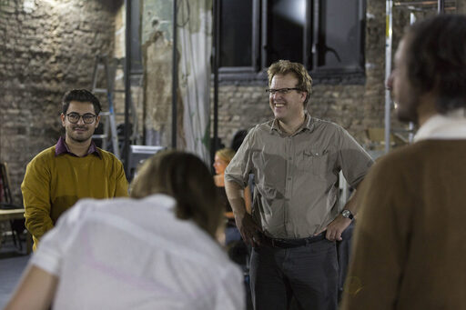 Michael Steindl während einer Probe