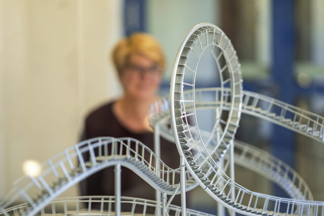 Auch die berühmte Landmarke "Tiger & Turtle" haben die Modellkünstler schon verewigt
