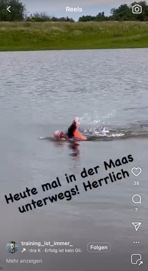 Auf Instagram nimmt Guido Wennekers seine Follower zu seinen Trainingseinheiten mit.