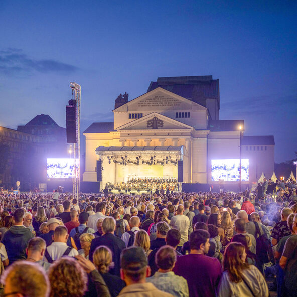 6. Haniel Klassik Open Air Musikfest auf dem Opernplatz