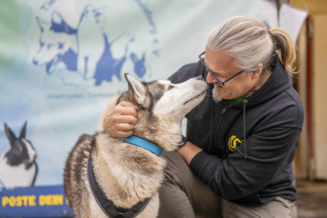 Klaus Ottofülling und Husky Sky lagen sofort auf einer Wellenlänge