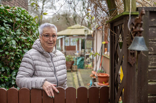 Der Garten ist Edith Füsers' Reich