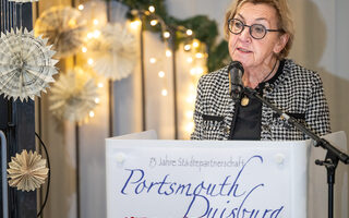 75-jähriges Jubiläum der Städtepartnerschaft zwischenDuisburg und Portsmouth