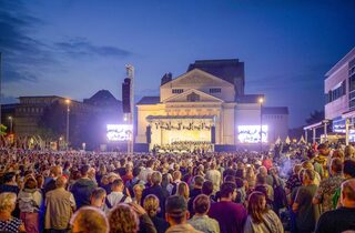 6. Haniel Klassik Open Air Musikfest auf dem Opernplatz