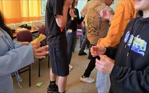 Jugendliche im Austausch