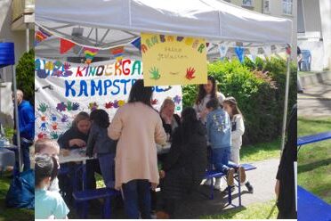 Stände auf dem Kinderfest