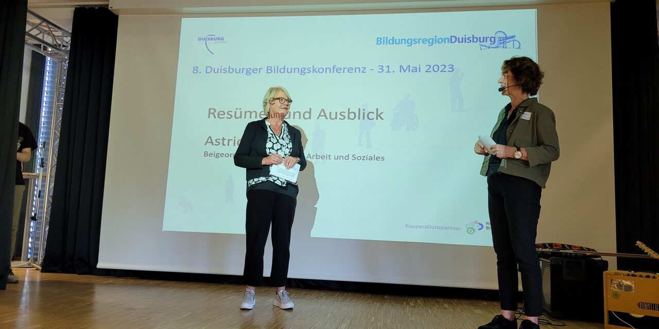 Frau Beigeordnete Neese und Frau Dammmüller