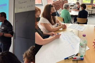 Bildcollage aus den Themenforen