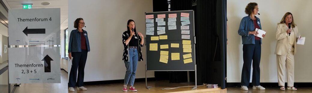 Edda Dammmüller,Ulrike Neumann und Eva Fastabend