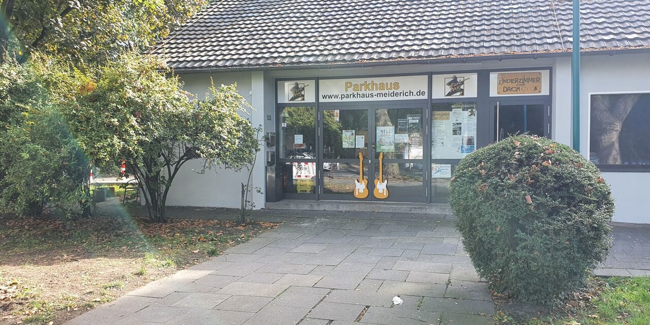 Außenfassade des Parkhaus Meiderich