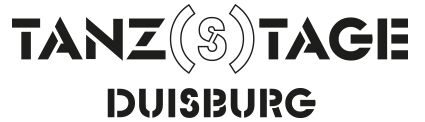 Logo der TANZtage Duisburg