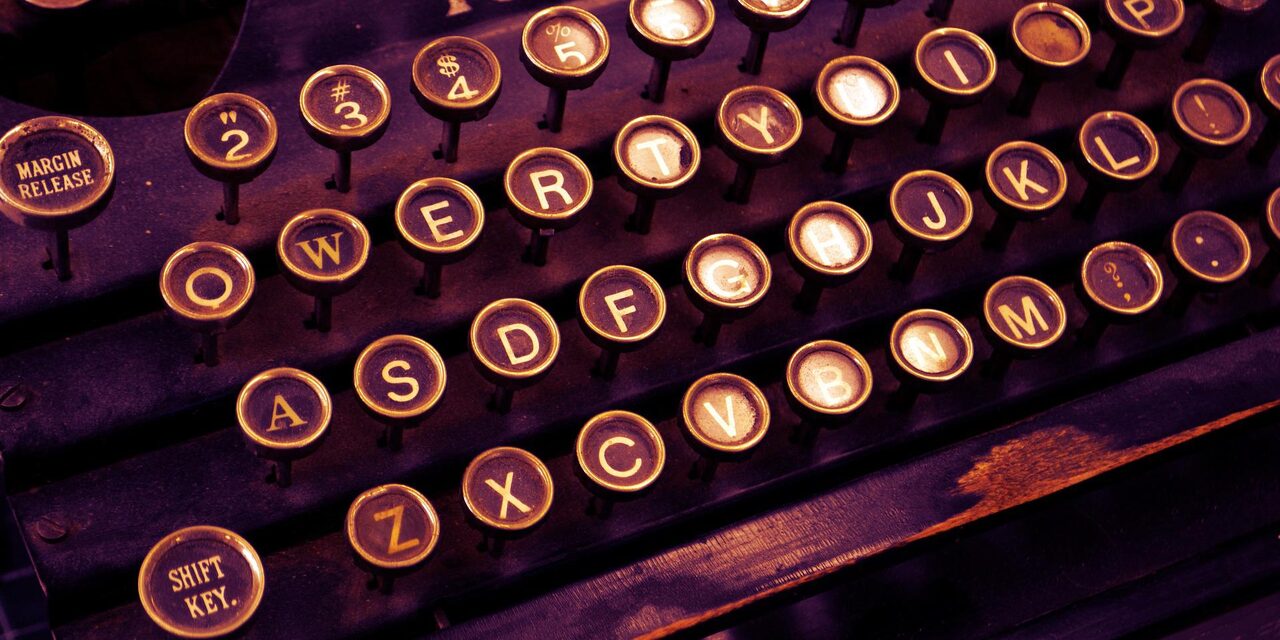 Vintage Typewriter