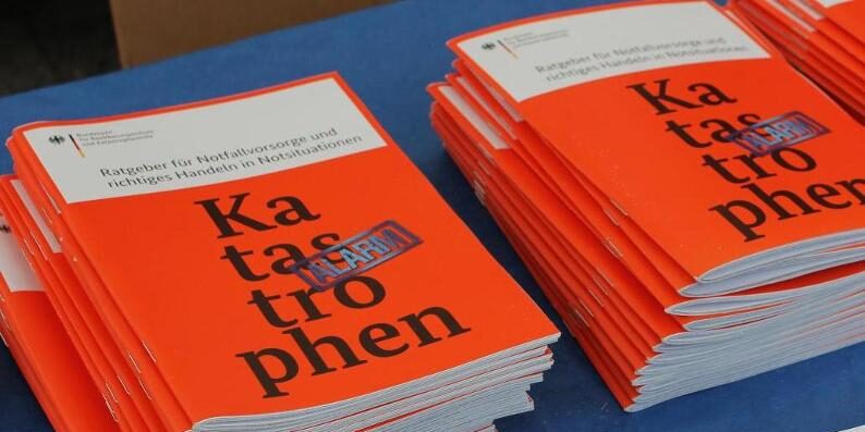 Informationsbroschüre des BBK, Ratgeber Notfallvorsorge