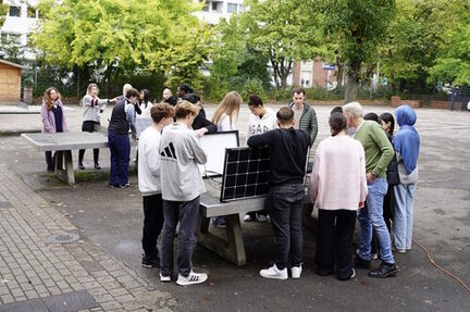 PV2School-Workshop besucht die Gustav-Heinemann-Realschule