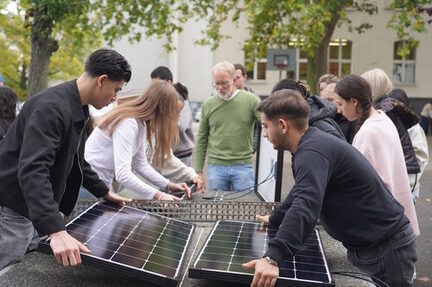 PV2School-Workshop besucht die Gustav-Heinemann-Realschule