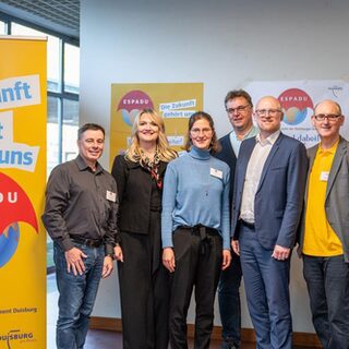 v.l.: Karl-Heinz Frings, Linda Wagner, Harald Giesemann,OB