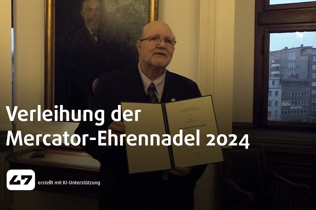Verleihung Mercator Ehrennadel 2024