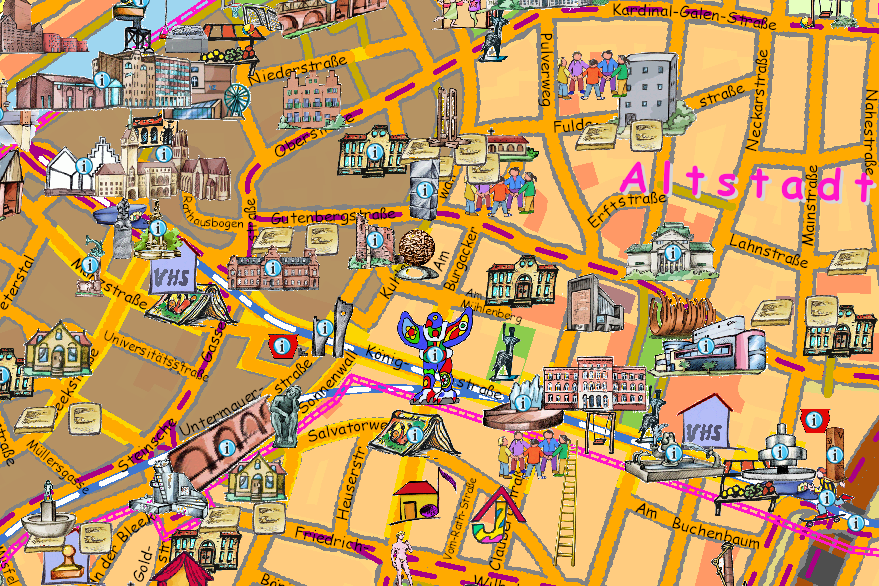 Kulturstadtplan für Duisburger Kinder