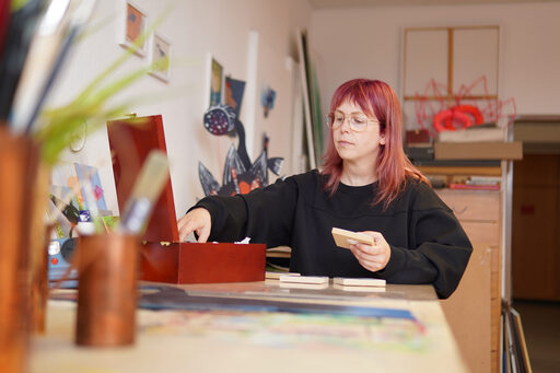 Künstlerin Fee Brandenburg