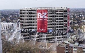 Sprengung weißer Riese