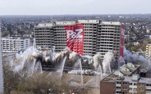 Sprengung weißer Riese