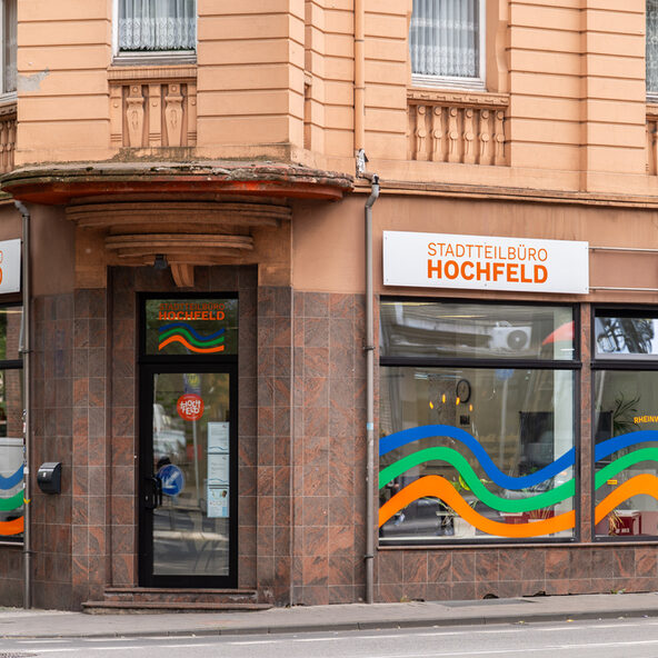 Stadtteilbüro Hochfeld Außenansicht