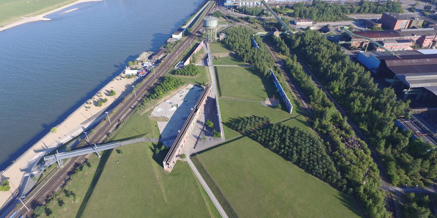 Luftbild RheinPark