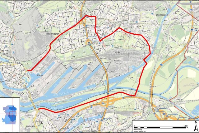 Umleitungsroute LKW