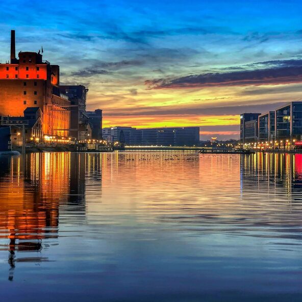Bild vom Innenhafen Duisburg