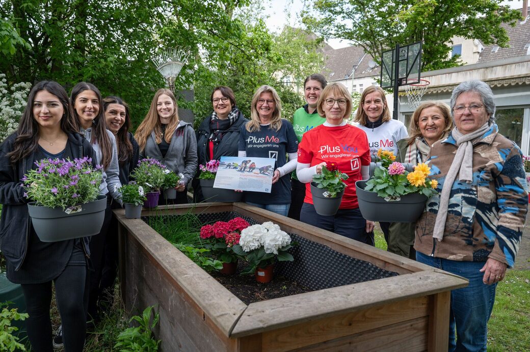 Deutsche Bank hilft zum Social Day bei Mabilda