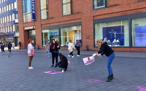 Vorbereitungen der Veranstalterinnen