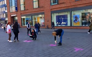 Vorbereitungen der Veranstalterinnen