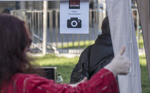 Achtung: Hier wird fotografiert!