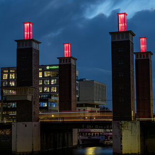 Schwanentorbrücke am 4. Advent