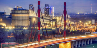 thyssenkrupp Steel und Beeckerwerther Brücke