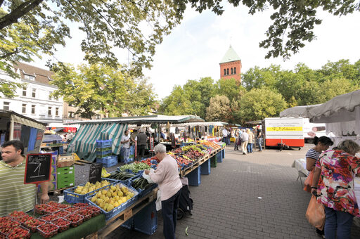 Markt in Wanheimerort