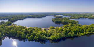 Luftaufnahme DSechs Seen Platte