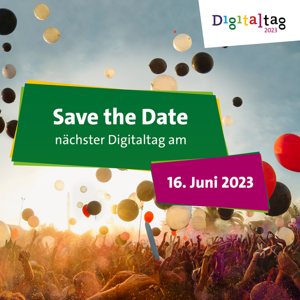 Save the Date Digitaltag