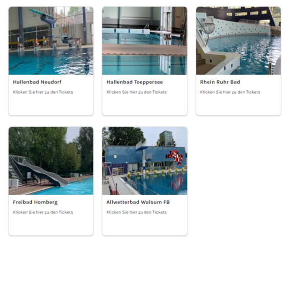 Screenshot Online-Tickets Schwimmbäder