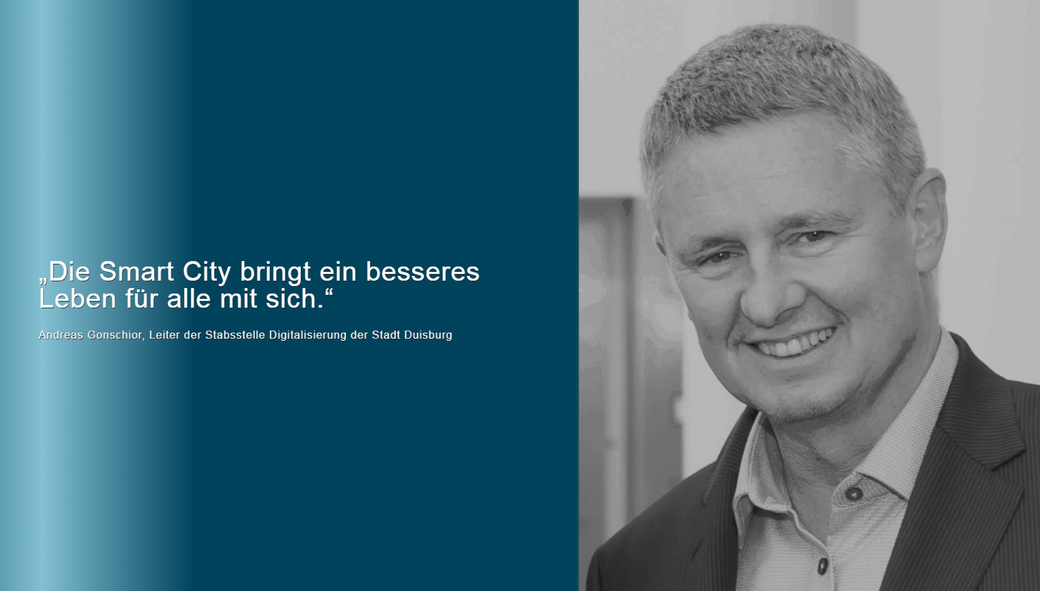 Andreas Gonschior in der Story "KI für Smart Cities"