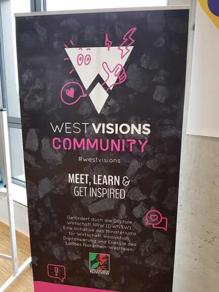Aufsteller WestVisions Community