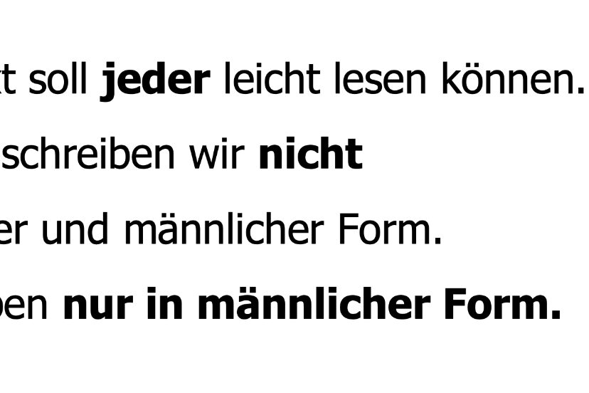 Infos in Leichter Sprache