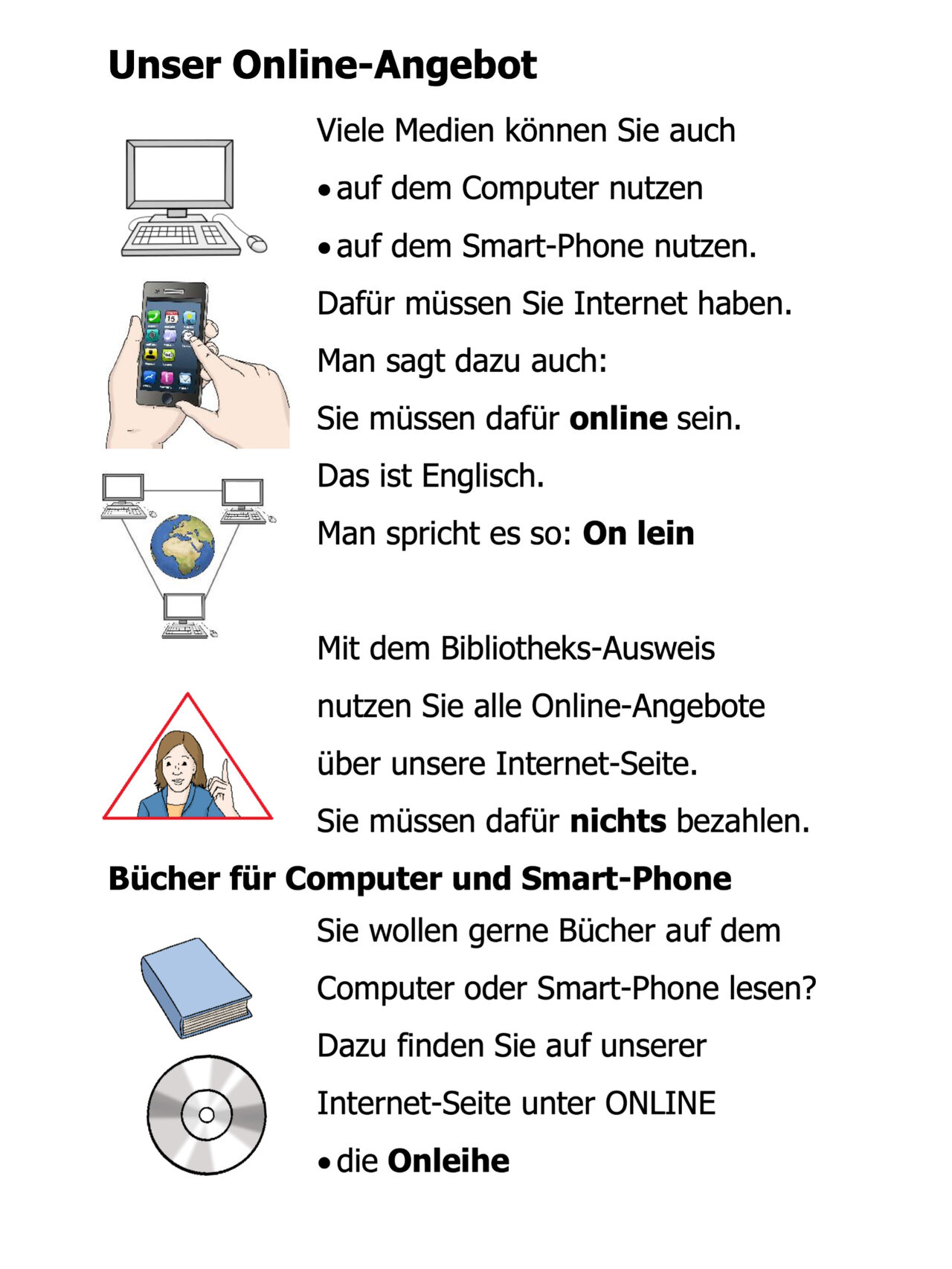 Infos in Leichter Sprache